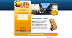 Desktop Screenshot of californiapaloaltoselfstorage.com